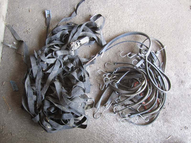 lot 307 image: Lot of rachets, binding straps and ...