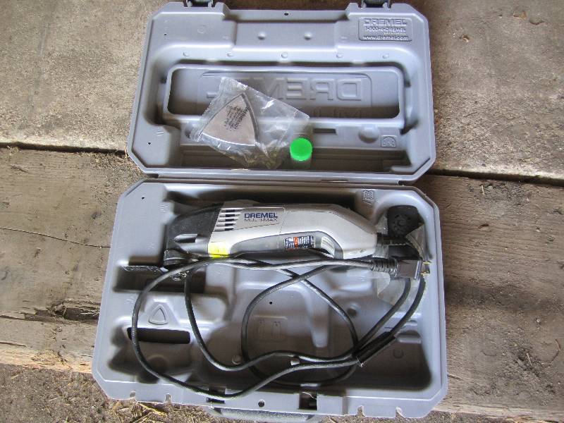 lot 316 image: Dremel multi max tool...