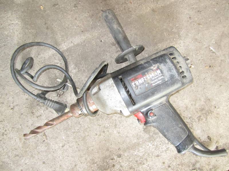 lot 323 image: Craftsman 12 inch drill...