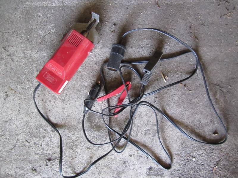 lot 328 image: Oregon angle grinder with vehicle o...