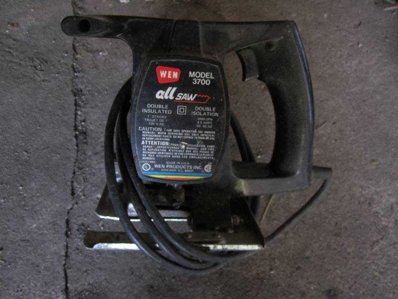 lot 329 image: WEN 3700 all saw...