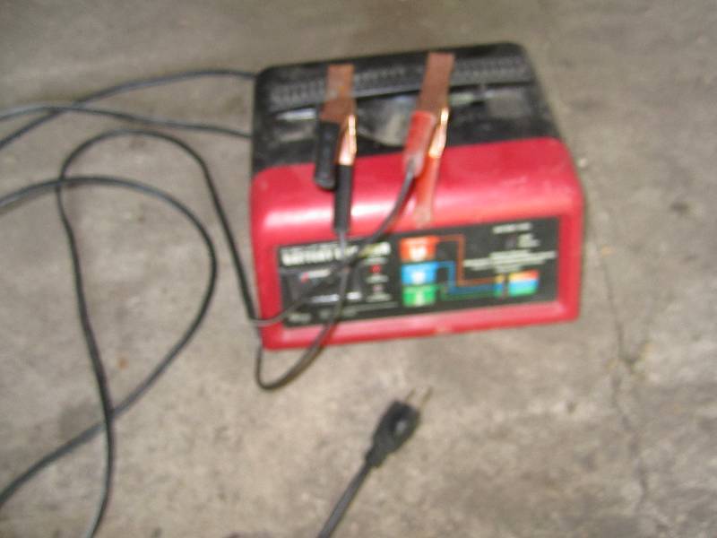 lot 349 image: 50 10 2 amp battery charger...