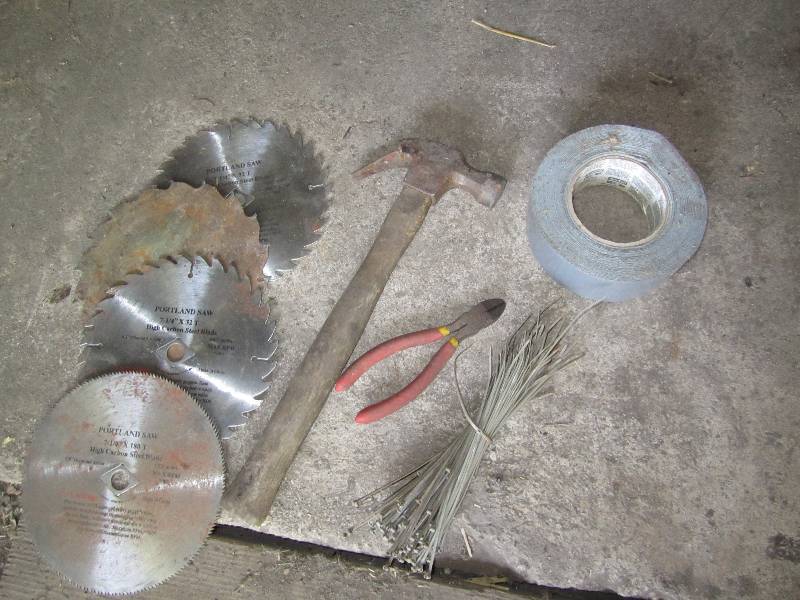 lot 363 image: Lot of tools and tape...