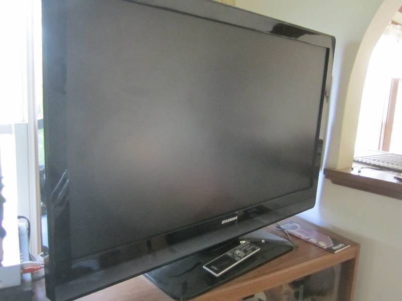 lot 51 image: Sylvania 42 flat screen TV...