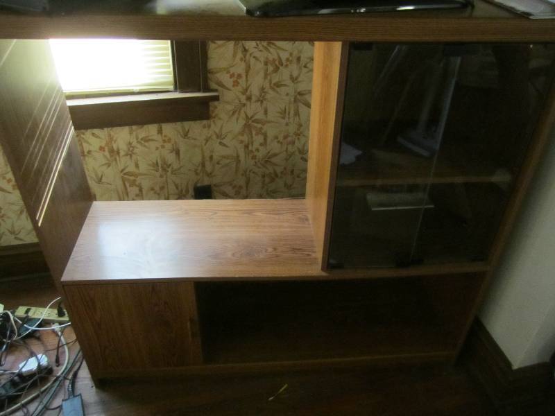 lot 70 image: Entertainment center, 49 wide...