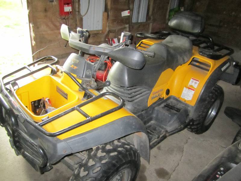 lot 7 image: 2004 Bombardier Traxter Max XT four...