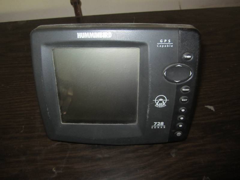 lot 462 image: Hummingbird 728 Sonar GPS Compatibl...