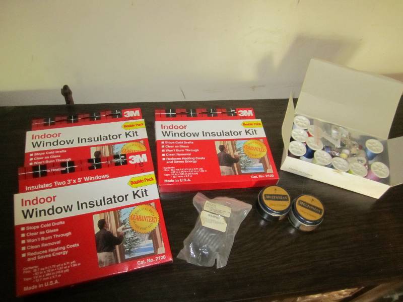 lot 481 image: Window insulation, Lead wire for bu...