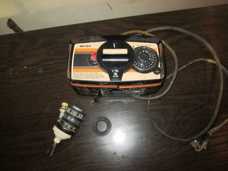 lot 484 image: Water softener timer...