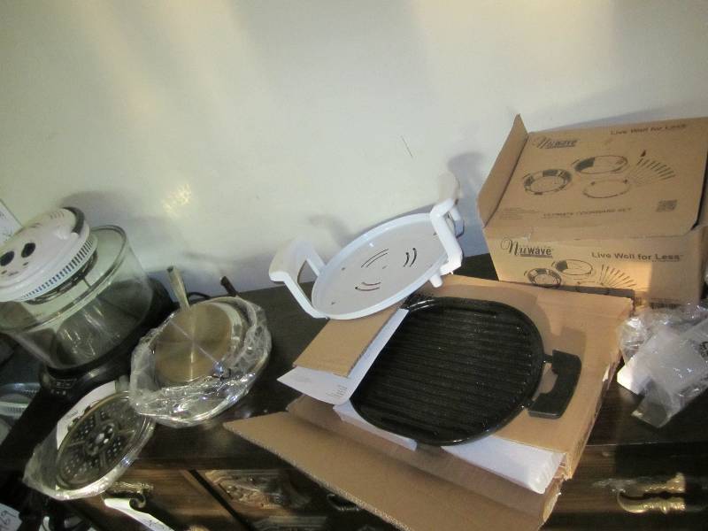 lot 490 image: New NuWave cookware, etc....