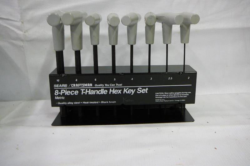 METRIC HANDLE HEX KEY SET