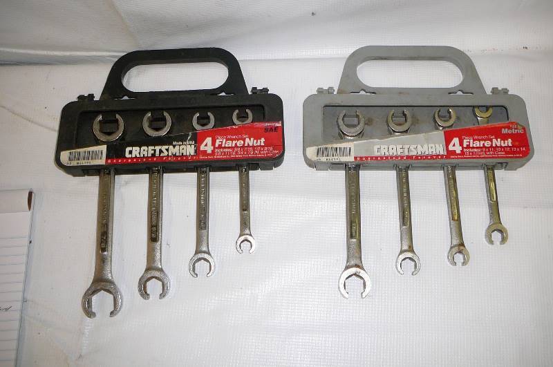 CRAFTSMAN STANDARD & METRIC WRENCH SETS