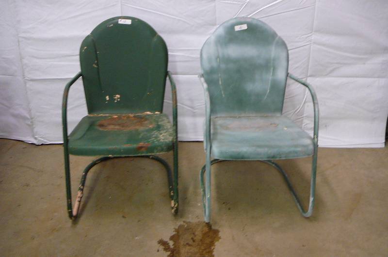 lot 10 image: PATIO CHAIRS
