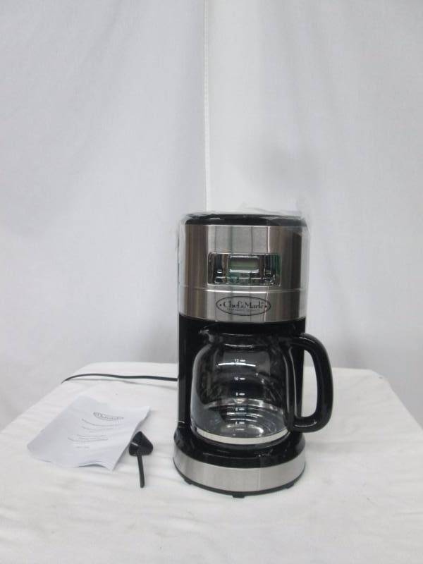 Chefs Mark 12-Cup Programmable Coffeemaker