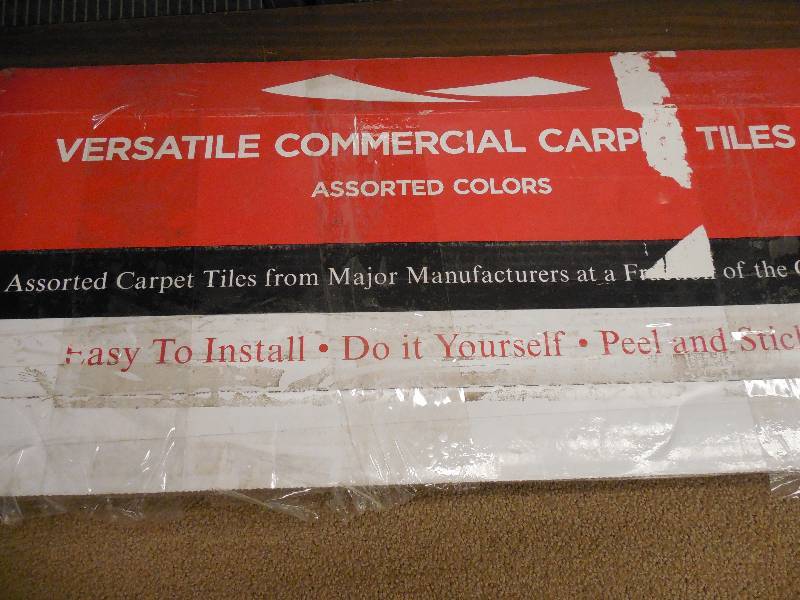 lot 23 image: Versatile Commercial Assorted Pattern 24 in. x 24 in. Carpet Tile (10 TilesCase)