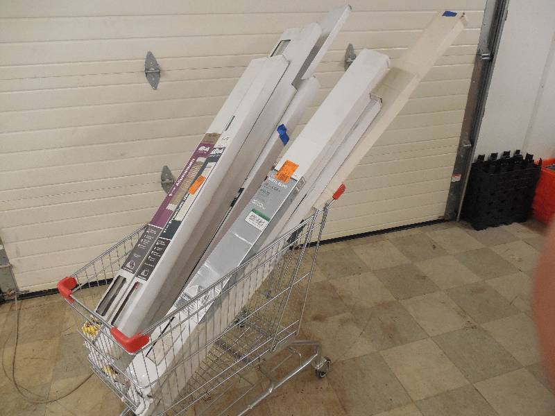 lot 55 image: MASSIVE LOT OF WINDOW BLINDS