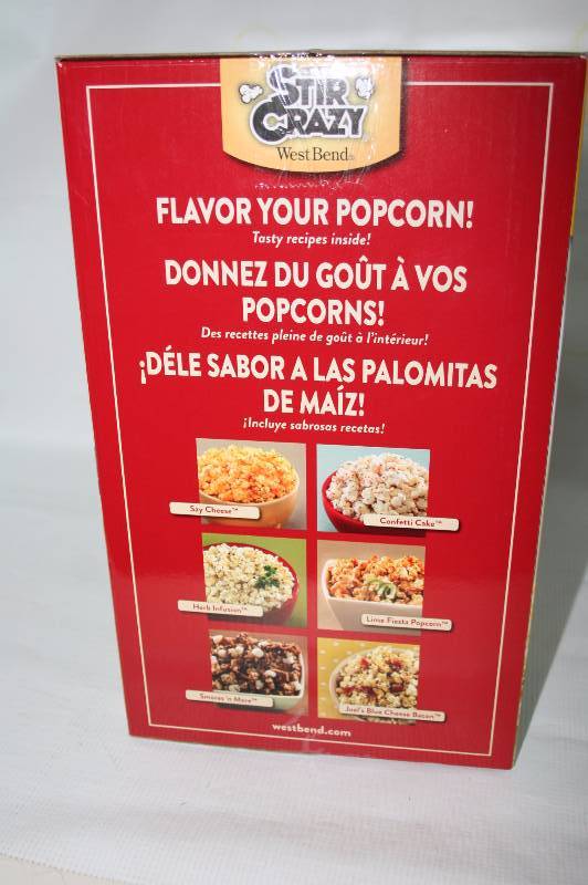 Stir Crazy Popcorn Maker