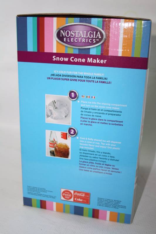 Nostalgia Electric Snow Cone Maker