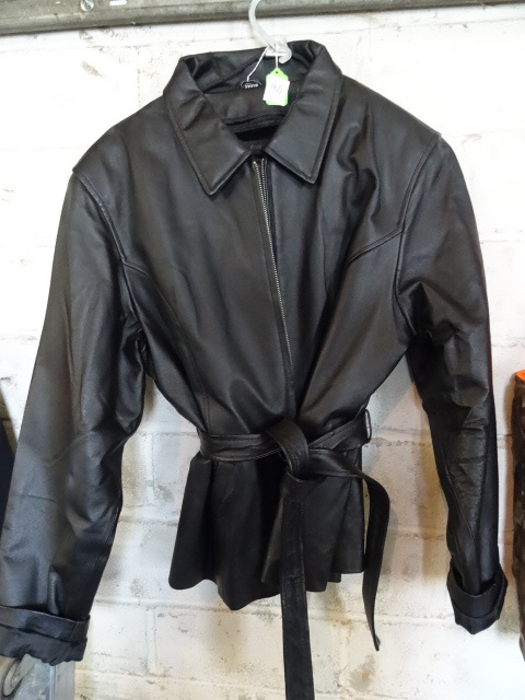 lot 90 image: Leather Jacket