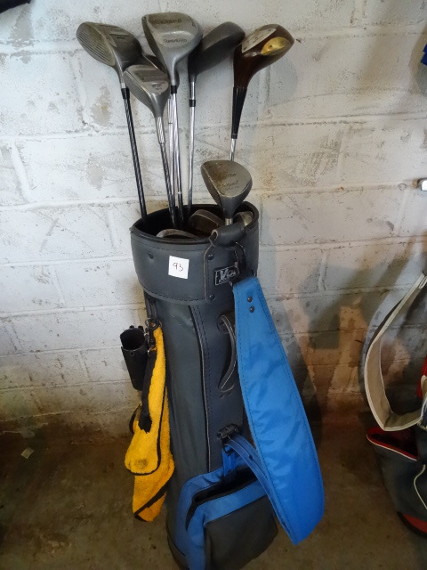 lot 93 image: Golf Bag & Clubs