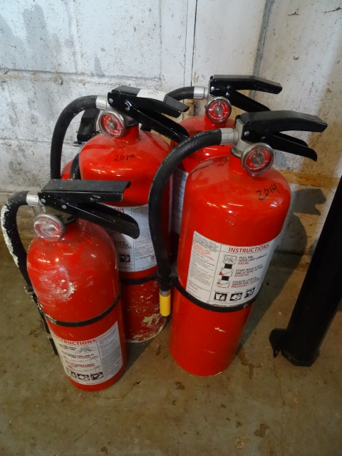 lot 96 image: Fire Extinguishers