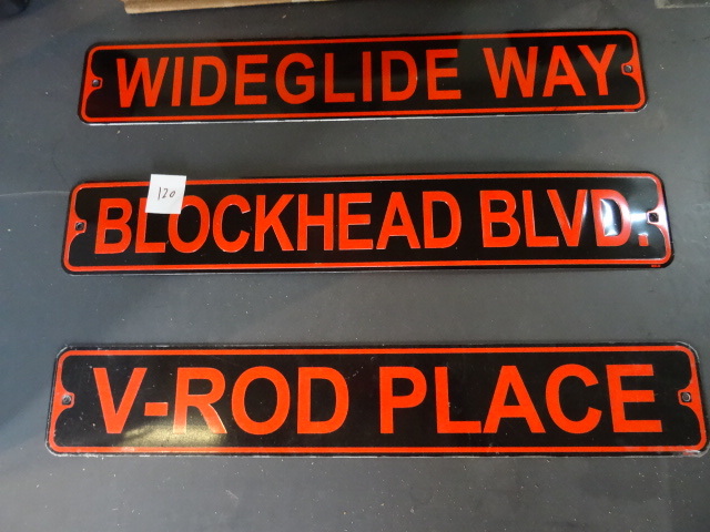 lot 120 image: Signs