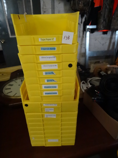 lot 138 image: Hardware Bins
