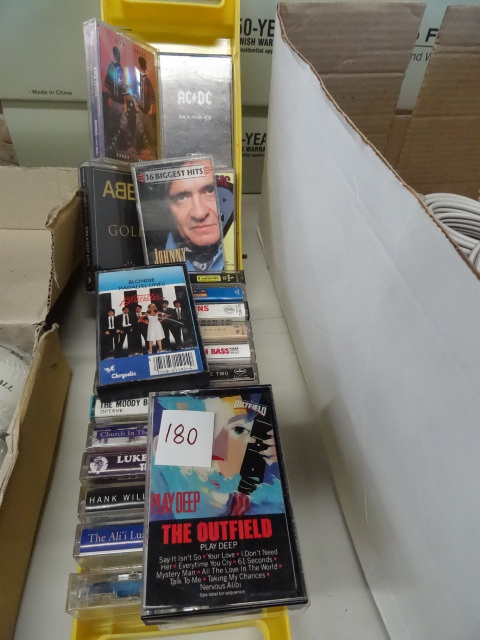 lot 180 image: Cassette Tapes