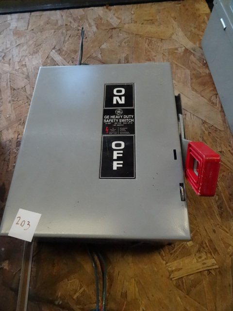 lot 203 image: Safety Switch
