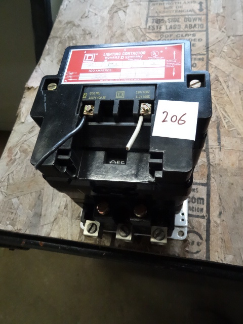 lot 206 image: Lighting Contactor