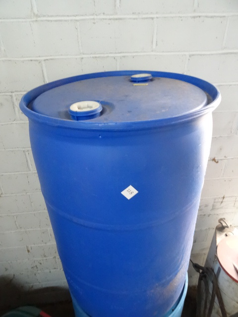 lot 228 image: Plastic Drums
