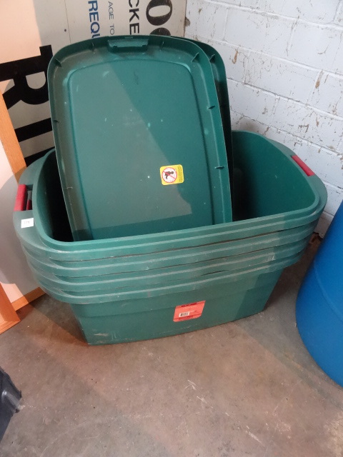 lot 229 image: Plastic Bins
