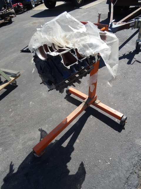 lot 94 image: Engine Block & Stand