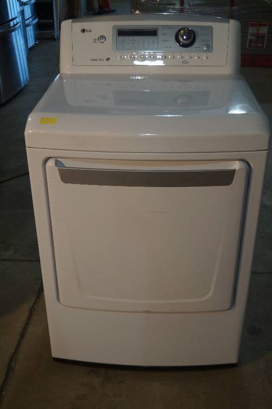 lot 13 image: DLG4971w LG Dryer