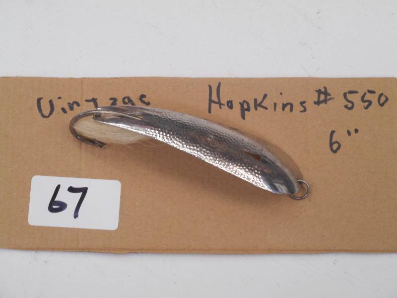 lot 67 image: Vintage Hopkins #550 6 Steel Spoon...