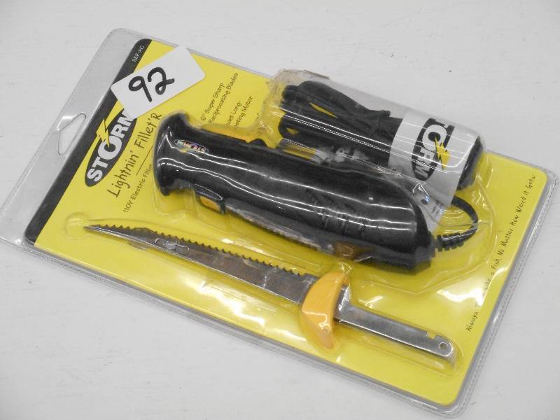 lot 92 image: New Storm Lightnin Fillet Electric...