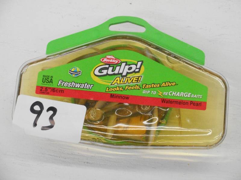 lot 93 image: New Pack Of Berkley Gulp 2.5 Minno...