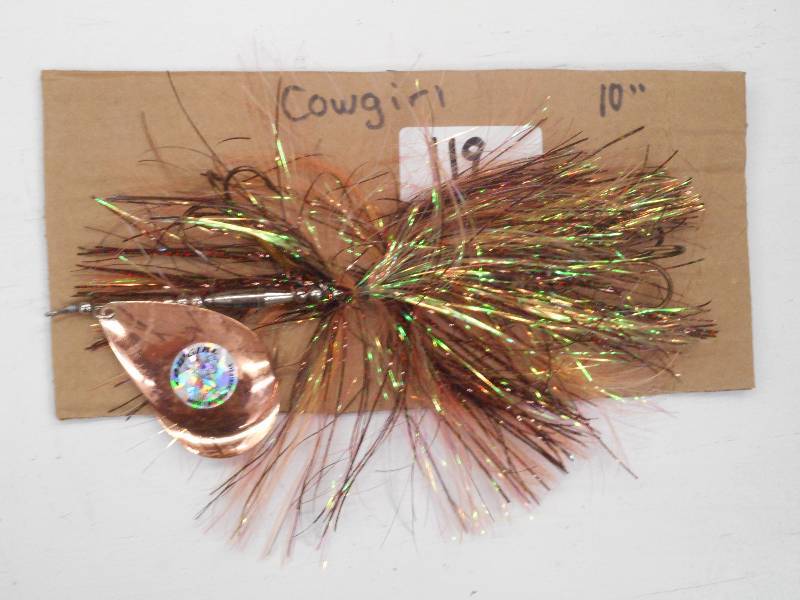 lot 119 image: (1) 10 Muskie Spinner Lure ...
