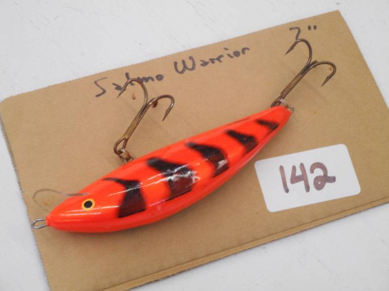 lot 142 image: (1) 7 Salmo Warrior Muskie Lure ...