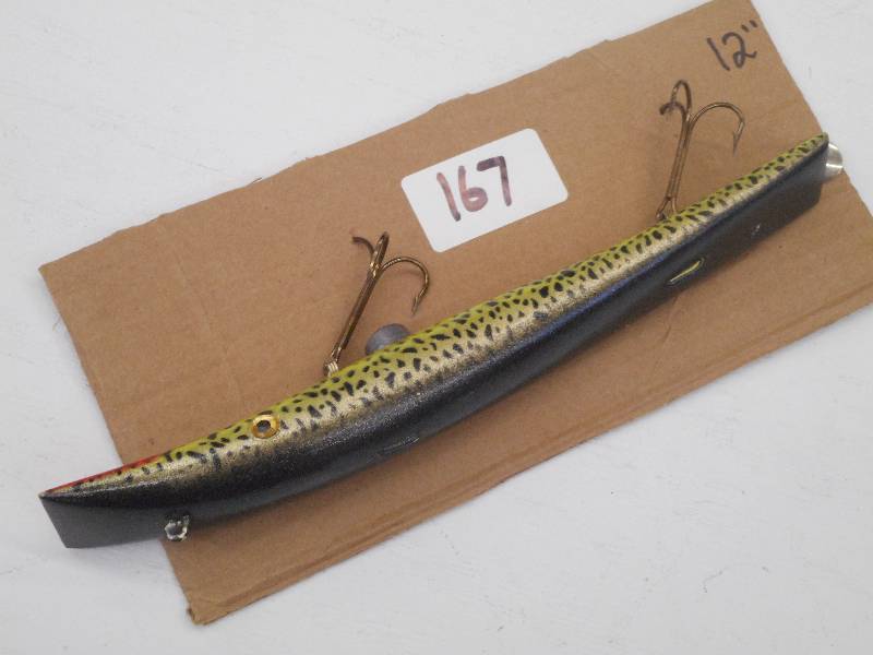 lot 167 image: (1) 12 Muskie Crankbait Lure ...