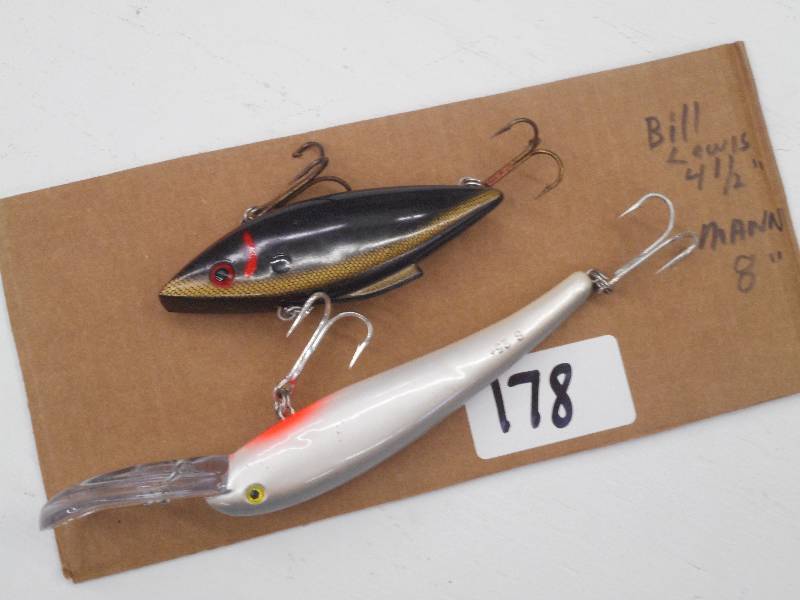 lot 178 image: (1) Bill Lewis 4.5 & (1) Mann 8 M...