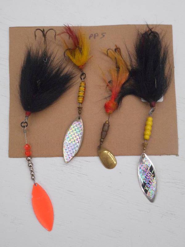 lot 250 image: (4) Assorted Mepps Muskie Spinner L...