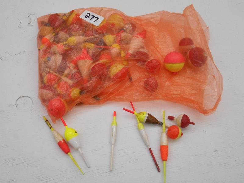 lot 277 image: Large Lot Of Assorted Fishing Bobbe...