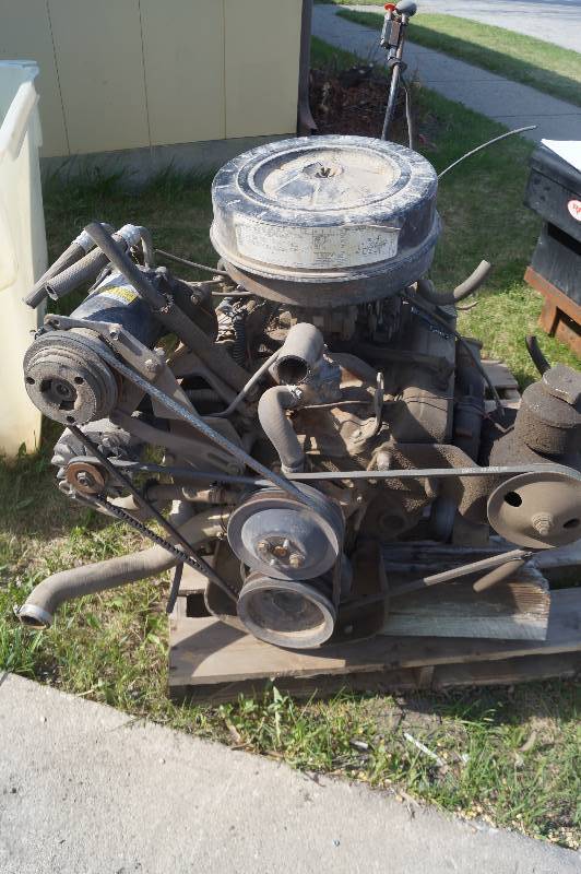 Chevy 350 Truck Motor & Tansmission