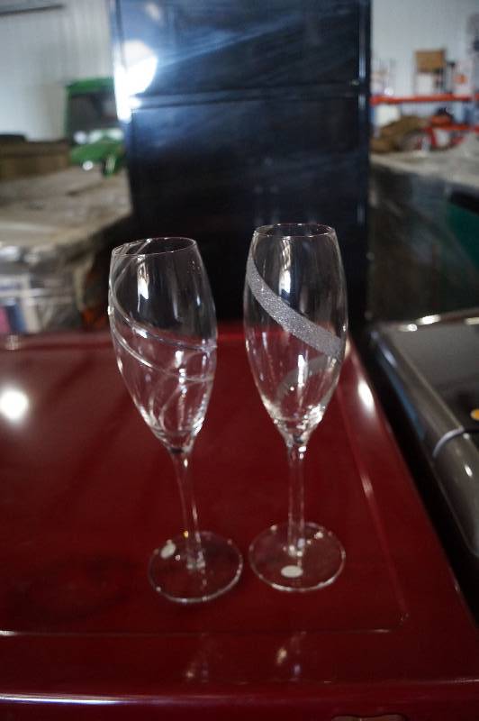 New Champagne Glasses