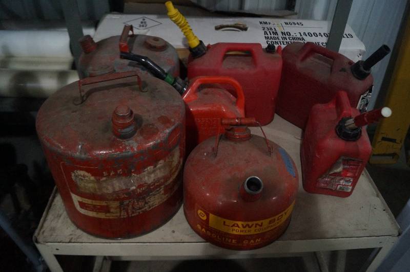 7 Gas Cans