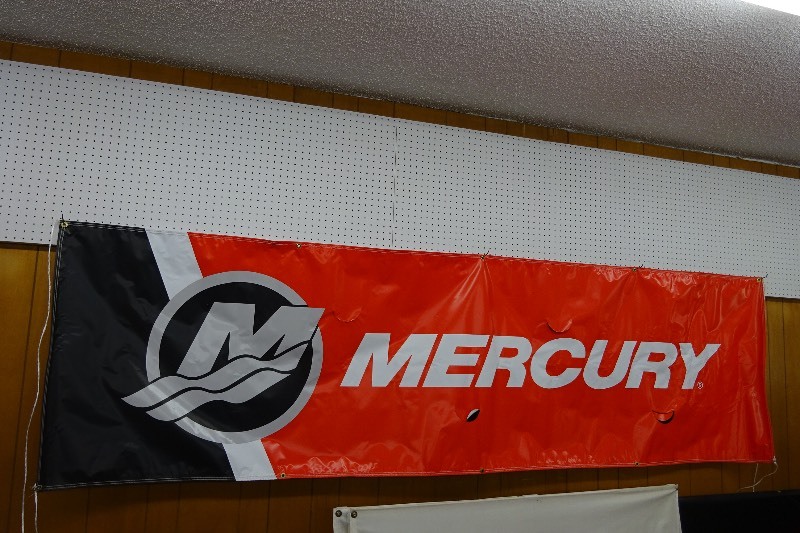 lot 1 image: Vinyl Mercury Banner