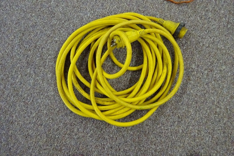 lot 51 image: 30 amp 50 foot shore power cord