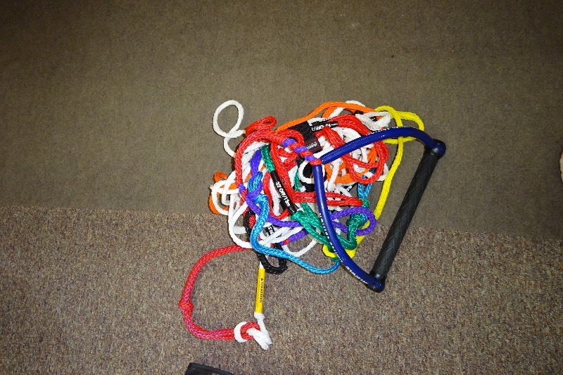 lot 85 image: Misc. Tube ropes