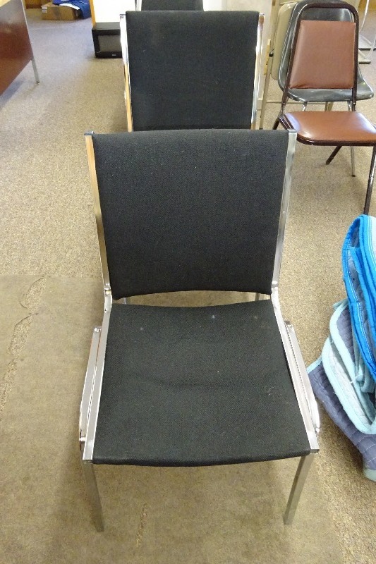 lot 126 image: 3 Stackable Chairs